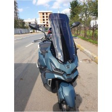 Motocam Sym Adx 125 Ön Cam 2023-2025 Model 70CM Siyah Renkli 4mm Uzun