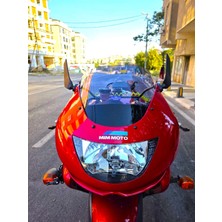 Motocam Kawasaki Zx-9r Ön Cam 1994-2003 Model 41CM Füme Renkli 4mm