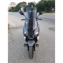 Motocam Rks Freccia 150 Ön Cam 2022-2025 Model 65CM Füme Renkli 4mm Orta Boylu