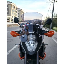 Motocam Ktm 1050 Ön Cam 2008-2017 Model 56CM Füme Renkli 4mm