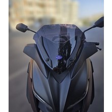 Motocam Yamaha Xmax Ön Cam 2018-2022 Model 36CM Siyah Renkli 4mm Sportif