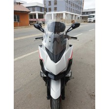 Motocam Kymco Xciting Vs 400 Ön Cam 2023-2025 Model 66CM Şeffaf Renkli 4mm