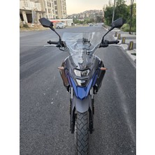 Motocam Sym Nht 200 Ön Cam 2023-2025 Model 30CM Şeffaf Renkli 4mm Sportif