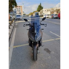 Motocam Falcon Trex 188 Ön Cam 2022-2025 Model 65CM Füme Renkli 4mm Orta Boylu