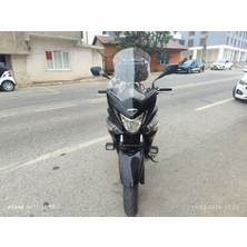 Motocam Suzuki Inazuma Gw 250F Ön Cam 2012-2017 Model 50CM Şeffaf Renkli 4mm