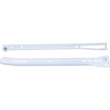 Nobel Çekmece Rayı, Klasik, Beyaz, 40 Cm, 1 Takım