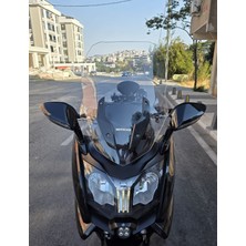 Motocam Bmw C 650 Gt Ön Cam 2011-2018 Model 75CM Şeffaf Renkli 4mm