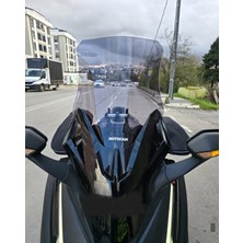 Motocam Honda Forza 250 Ön Cam 2021-2025 Model 60CM Füme Renkli 4mm Uzun