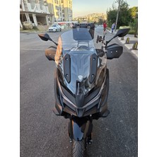 Motocam Voge Sr4 Ön Cam 2022-2025 Model 54CM Şeffaf Renkli 4mm Orijinal Boylu