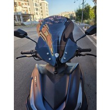 Motocam Volta Revolt Rsx3 Ön Cam 2022-2025 Model 43CM Siyah Renkli Sportif