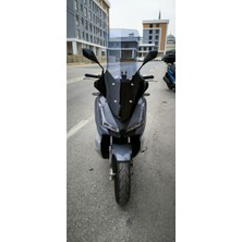 Motocam Arora Beatrix 150 Ön Cam 2023-2025 Model 78CM Füme Renkli 4mm Uzun