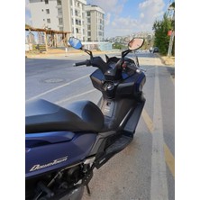 Motocam Kymco Downtown 250I Ön Cam 2016-2025 Model 61CM Şeffaf Renkli 4mm Orijinal Boylu