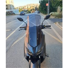 Motocam Volta Revolt Rsx5 Ön Cam 2022-2025 Model 65CM Füme Renkli 4mm