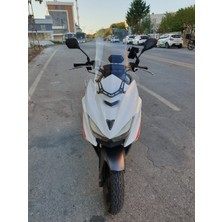 Motocam Motolüx Mtx 125 Ön Cam 2022-2025 Model 75CM Şeffaf Renkli 4mm Uzun