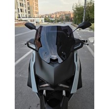 Motocam Yamaha Xmax Techmax Ön Cam 2025 Model 39CM Siyah Renkli 4mm Asansörlü