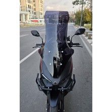 Motocam Rks Lince 125 Ön Cam 2021-2025 Model 78CM Siyah Renkli 4mm Uzun