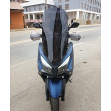 Motocam Kymco Xtown Ct 250 Ön Cam 2020-2025 Model 83CM Siyah Renkli 4mm Uzun