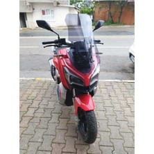 Motocam Rks Reale 125 Ön Cam 2023-2025 Model 75CM Füme Renkli 4mm Uzun