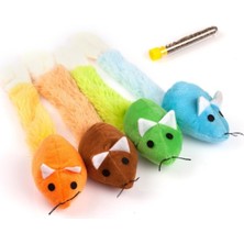 Normadia Yumuşak Pamuk Fare Kedi Oyuncağı, Eğlence ve Hareketli Anlar Için