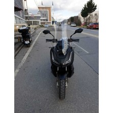 Motocam Skyjet Rivero 125 Ön Cam 2025 Model 68CM Şeffaf Renkli 4mm Orta Boylu