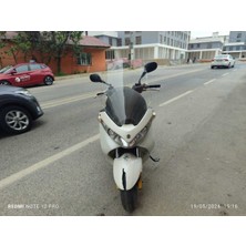 Motocam Suzuki Burgman 200 Ön Cam 2006-2013 Model 61CM Şeffaf Renkli 4mm