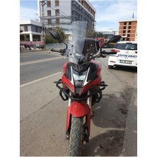 Motocam Voge Ds 300 Ön Cam 2021-2025 Model 55CM Şeffaf Renkli 4mm