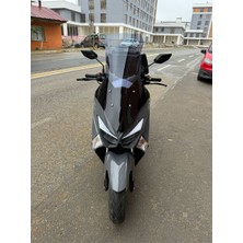 Motocam Volta Apec Apx5 Ön Cam 2023-2025 Model 78CM Füme Renkli 4mm Uzun