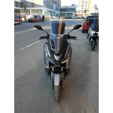 Motocam Voge Sr1 Ön Cam 2023-2025 Model 62CM Şeffaf Renkli 4mm Orta Boylu