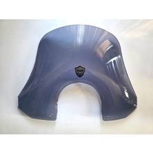 Motocam Piaggio Beverly 500 Ön Cam 2001-2007 Model 35CM Füme Renkli 4mm