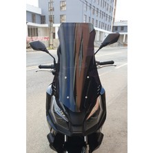 Motocam Tvs Apache Ventro 150 Ön Cam 2023-2025 Model 75CM Şeffaf Renkli 4mm