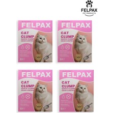 Felpax Premium Topaklanan Bebek Pudrası Kokulu Kedi Kumu 6 Lt x 4 Adet
