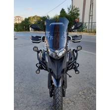 Motocam Benelli Trk 502  Ön Cam 2017-2022 Model 54CM Füme Renkli 4mm