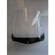 Motocam Honda Fes 250 Foresight Ön Cam 1997-2007 Model 41CM Şeffaf Renkli 4mm