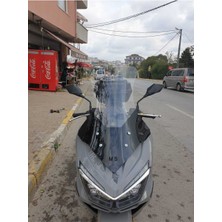 Motocam Mondial Strada 125 Ön Cam 2023-2025 Model 75CM Şeffaf Renkli 4mm Uzun