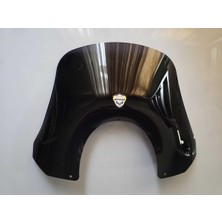 Motocam Piaggio Beverly 500 Ön Cam 2001-2007 Model 35CM Siyah Renkli 4mm