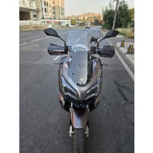 Motocam Qj Atr 125 Ön Cam 2023-2025 Model 55CM Şeffaf Renkli 4mm Kısa Cam