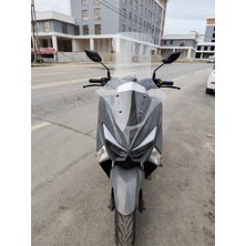 Motocam Volta Apec Apx5 Ön Cam 2023-2025 Model 78CM Şeffaf Renkli 4mm Uzun