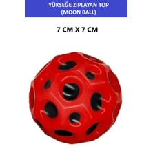 Normadia Yüksek Zıplayan Uzay Topu, 7 Cm, Eğlenceli ve Renkli Bouncing Top