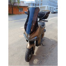 Motocam Yuki Adventure 150 Ön Cam 2023-2025 Model 65CM Siyah Renkli 4mm Orta Boylu