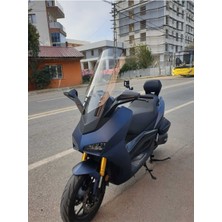 Motocam Yuki Huracan 250 Ön Cam 2022-2025 Model 70CM Şeffaf Renkli 4mm