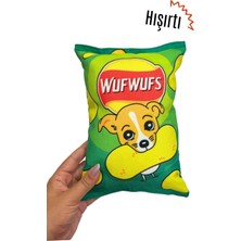 Normadia Peluş Cips Şeklinde Hışırtı Sesli Köpek Oyuncağı