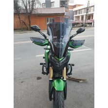 Motocam Bajaj Dominar 400 Ön Cam 2017-2025 Model 58CM Füme Renkli 4mm