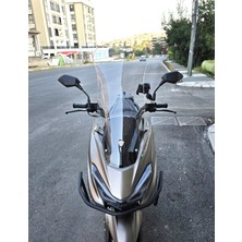 Motocam Rks Newlight Pro Ön Cam 2023-2025 Model 75CM Şeffaf Renkli 4mm Uzun Boylu