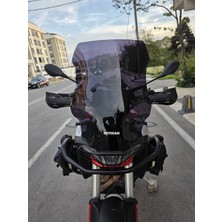 Motocam Aprilia Tuareg 660 Ön Cam 2022-2025 Model 58CM Siyah Renkli 4mm