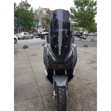 Motocam Rmg Moto Gusto Dream 150 Ön Cam 2023-2025 Model 75CM Siyah Renkli 4mm Uzun