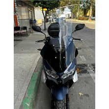 Motocam Rks Blade 250 Ön Cam 2023-2025 Model 75CM Şeffaf Renkli 4mm Uzun