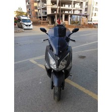 Motocam Sym Joymax 250 I Ön Cam 2013-2016 Model 54CM Füme Renkli 4mm Sportif