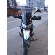 Motocam Voge Rally 250 Ön Cam 2022-2025 Model 51CM Füme Renkli 4mm