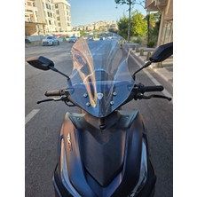 Motocam Volta Revolt Rsx3 Ön Cam 2022-2025 Model 43CM Şeffaf Renkli Sportif