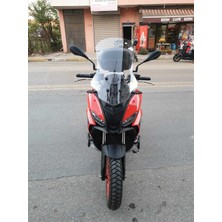 Motocam Aprilia Sr Gt 200 Ön Cam 2021-2025 Model 58CM Şeffaf Renkli 4mm